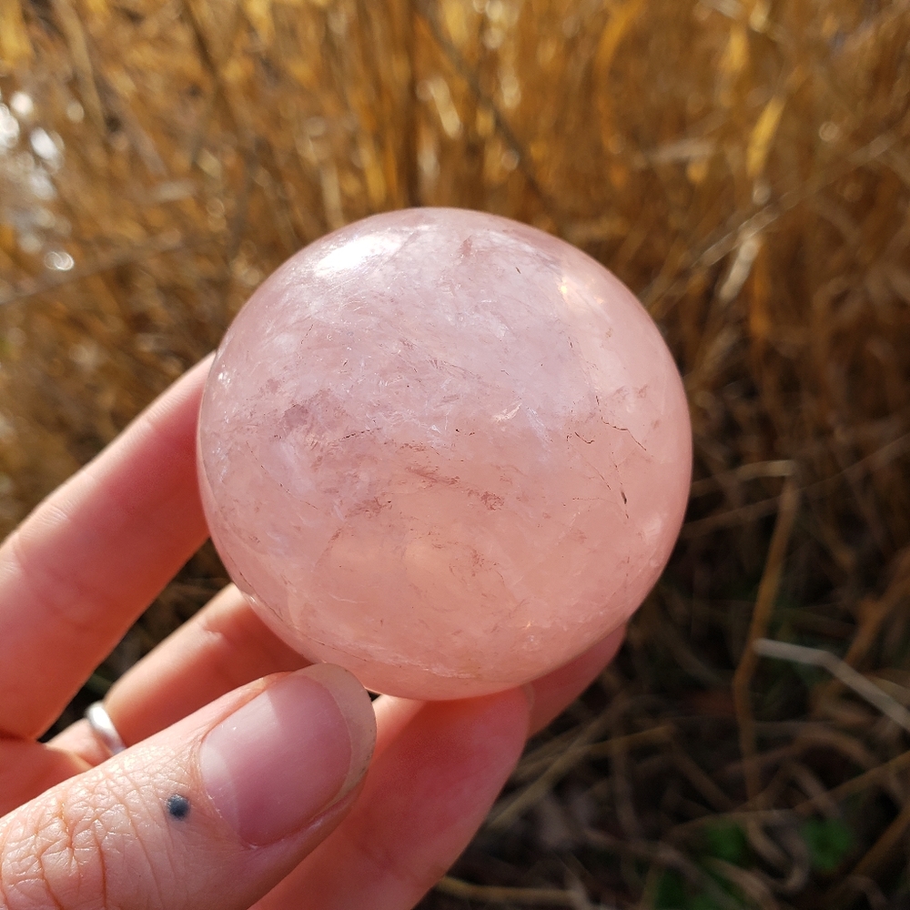 Rose Quartz Sphere